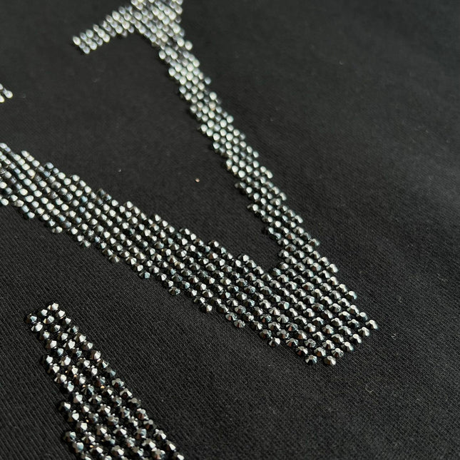 LOUIS VUITTON DIAMOND ROUND NECK SHORT SLEEVE T-SHIRT 275667