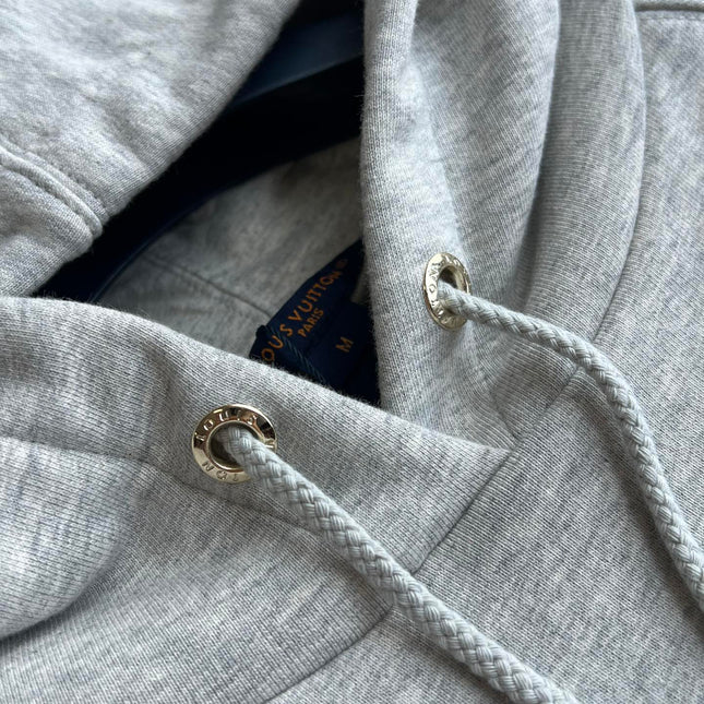 LOUIS VUITTON HOODED SWEATSHIRT WITH RHINESTONES 275688