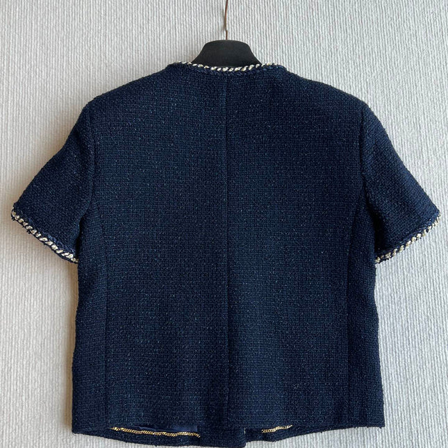 CHANEL SHORT-SLEEVE WOOL JACKET STYLE 29