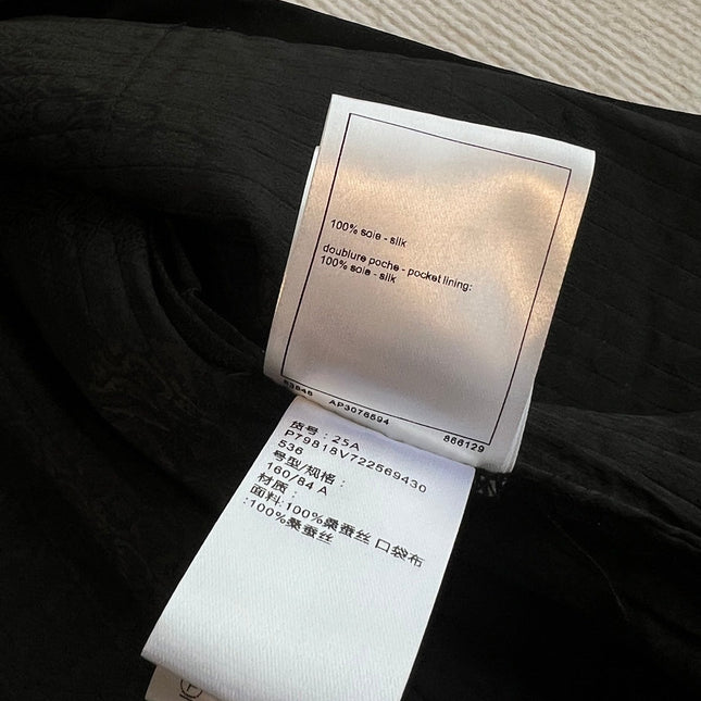 CHANEL PLEATED SHIRT STYLE 31