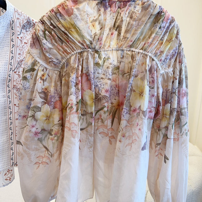 Zimmermann Blouse 25 Linen Silk 027