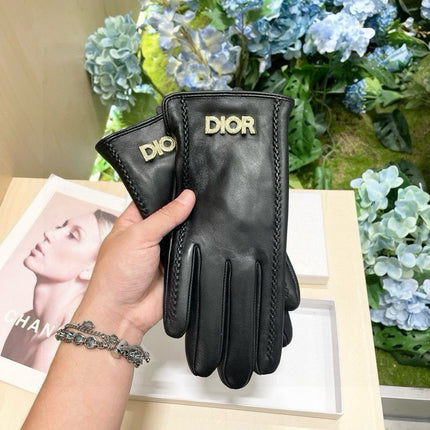 TOUCHSCREEN GLOVES IN BLACK LAMBSKIN 465066
