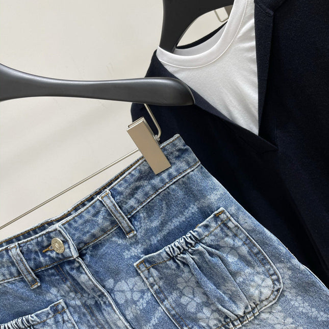 CHANEL DENIM SHORTS 273103