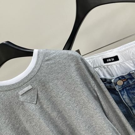 PRADA TWO-PIECE LONG SLEEVE T-SHIRT 273175