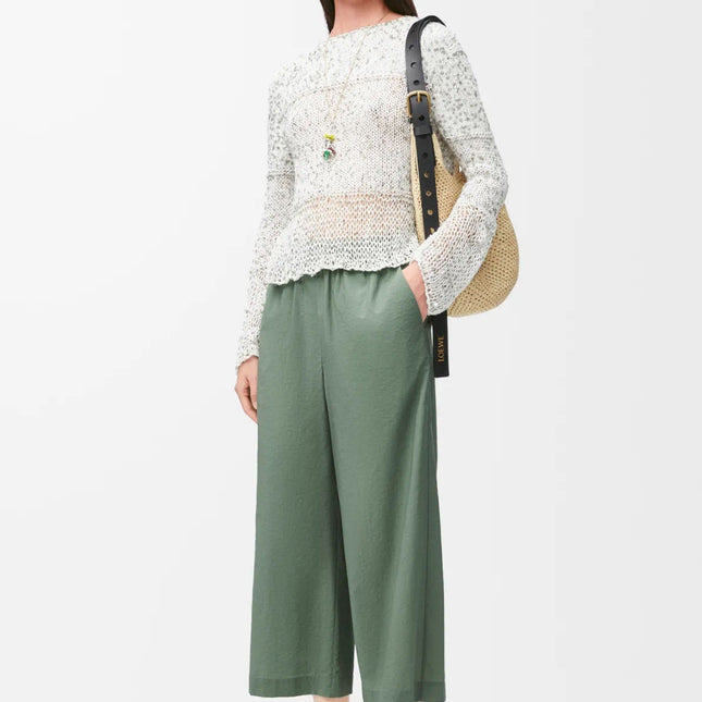 LOEWE CROPPED PANTS STYLE 74