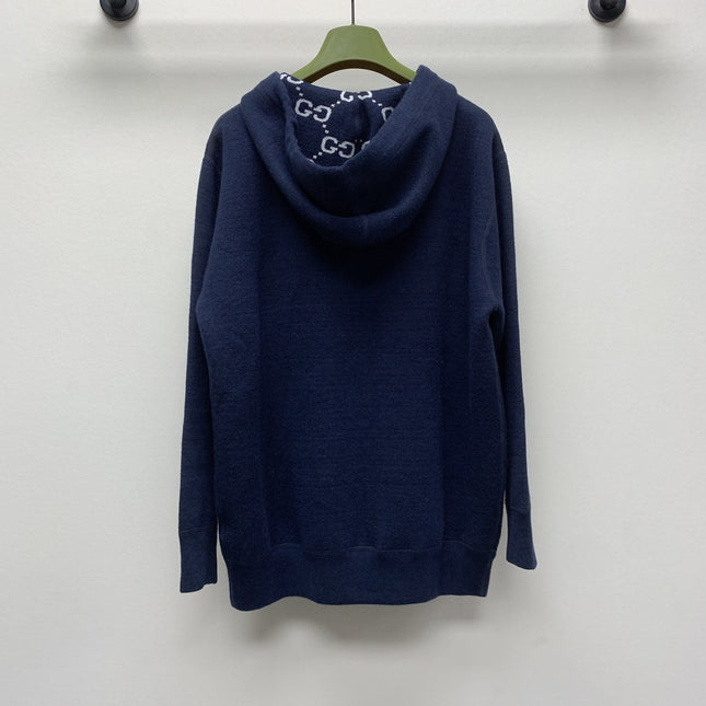 GUCCI ZIP-UP KNIT JACKET 232193