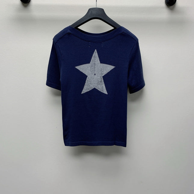 DIOR CREW NECK KNIT SWEATER 268136