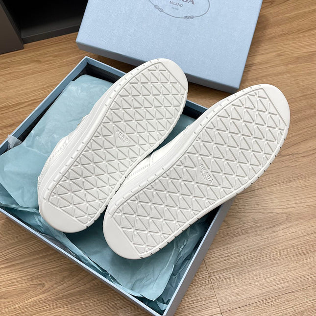 PRA DOWNTOWN BOLD SNEAKERS WHITE CALFSKIN