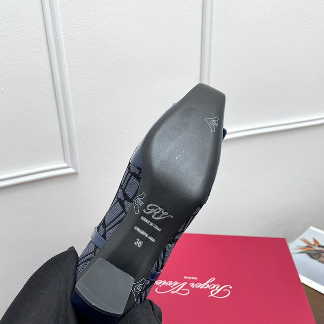 BELLE VIVIER SOCK LACQUERED BUCKLE ANKLE BOOTS IN NAVY BLUE CALFSKIN AND TECHNICAL FABRIC