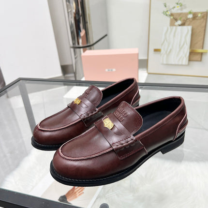 PENNY LOAFERS IN DARK BROWN CALFSKIN