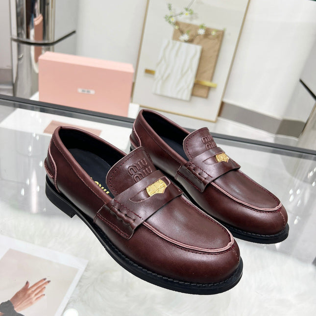 PENNY LOAFERS IN DARK BROWN CALFSKIN