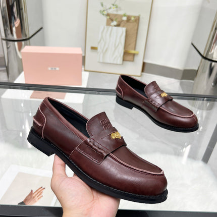 PENNY LOAFERS IN DARK BROWN CALFSKIN