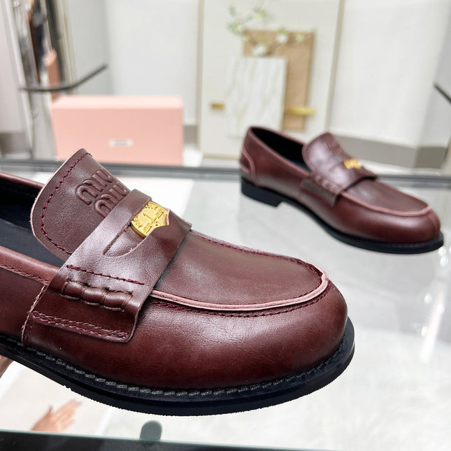 PENNY LOAFERS IN DARK BROWN CALFSKIN
