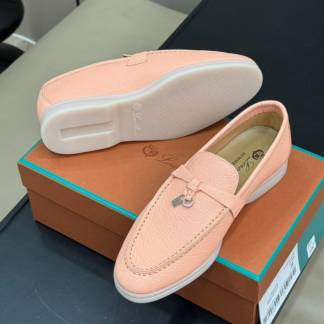 LP SUMMER CHARMS WALK LOAFERS CANTANLOUPE LAMBSKIN