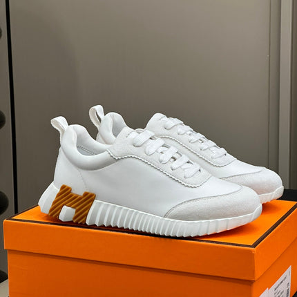 BOUNCING SNEAKERS WHITE CALFSKIN