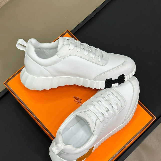 BOUNCING SNEAKERS WHITE CALFSKIN