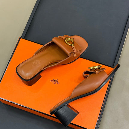 ISLE SANDAL IN BRONZE BROWN CALFSKIN