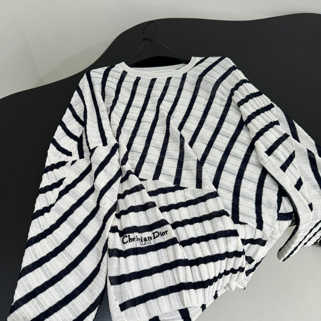 DIOR 25S STRIPED SWEATER STYLE 203