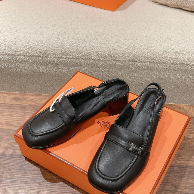 INFINIE 50 PUMP BLACK LAMBSKIN