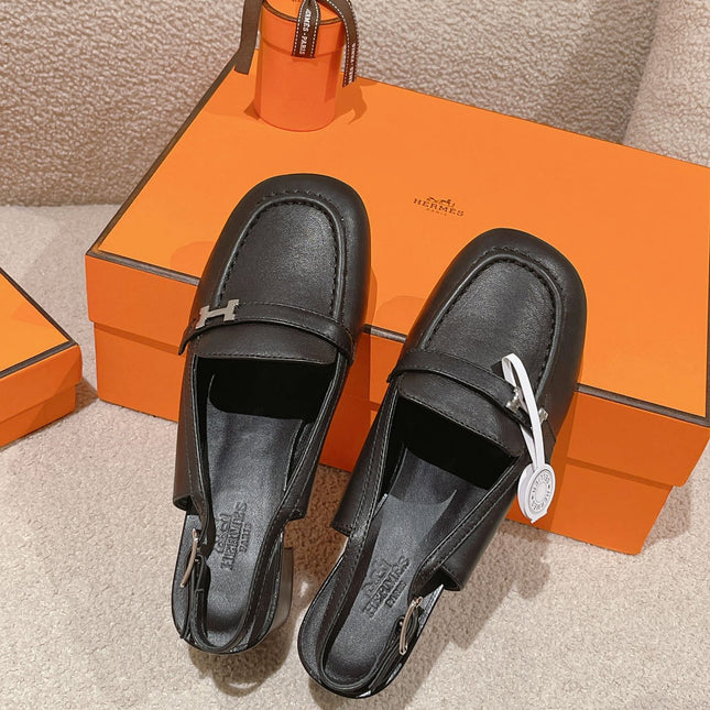 INFINIE 50 PUMP BLACK LAMBSKIN