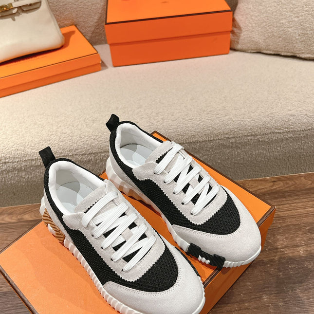 MAINLAND SNEAKER IN PALE GRAY SUEDE AND BLACK BREATHABLE MESH FABRIC