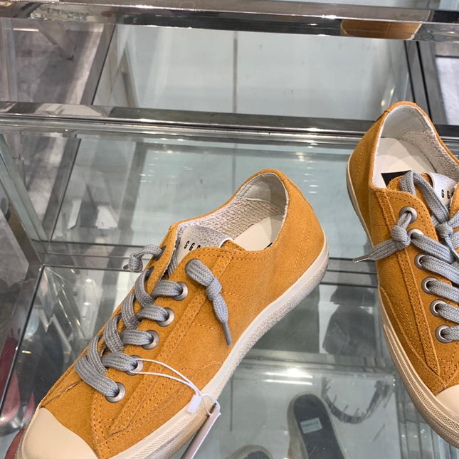V-STAR LTD SNEAKERS IN MARIGOLD SUEDE WHITE STAR