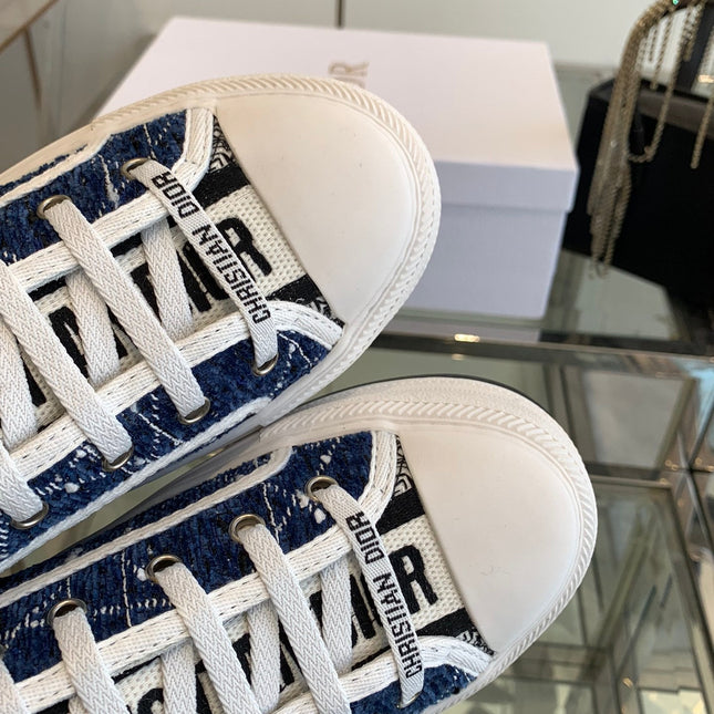 WALK'N PLATFORM SNEAKER DENIM BLUE CANNAGE TWEED