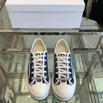 WALK'N PLATFORM SNEAKER DENIM BLUE CANNAGE TWEED