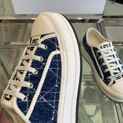 WALK'N PLATFORM SNEAKER DENIM BLUE CANNAGE TWEED