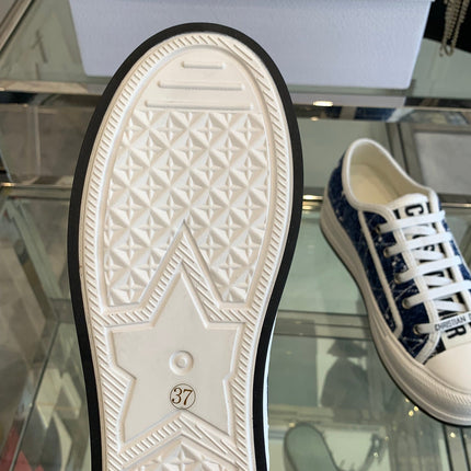 WALK'N PLATFORM SNEAKER DENIM BLUE CANNAGE TWEED