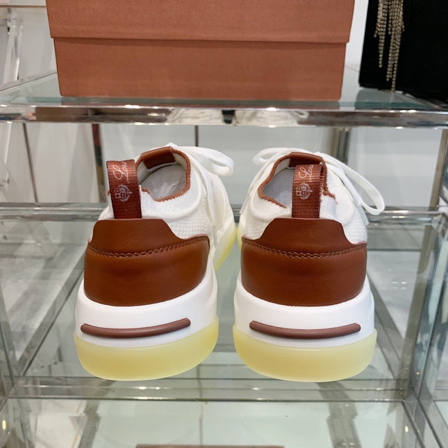 SNEAKER IN WHITE CANVAS MIX SUEDE WITH LAMBSKIN