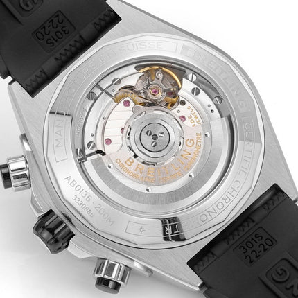 SUPER CHRONOMAT B01 44 STEEL CASE ORANGE AND NAVY BLUE DIAL