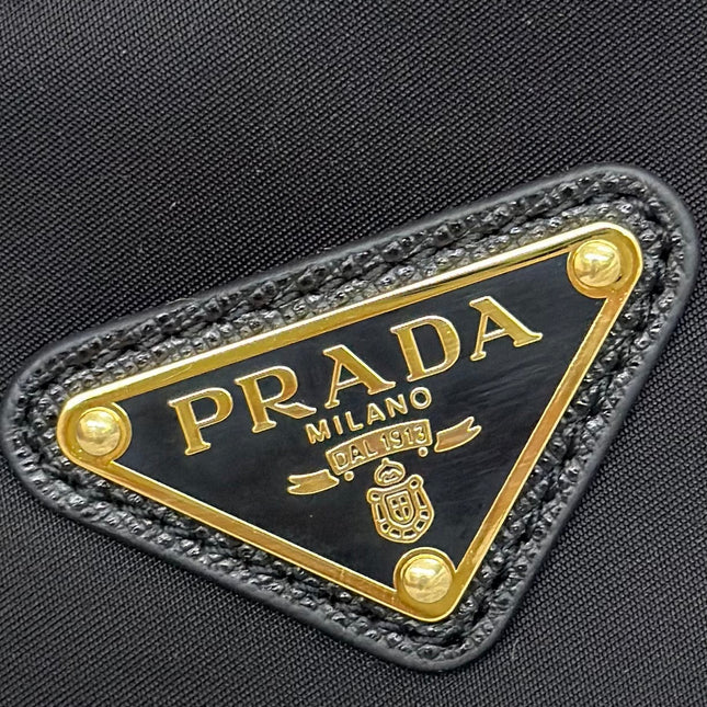 CLASSIC TOTE BAG 43 IN BLACK RE-NYLON FABRIC