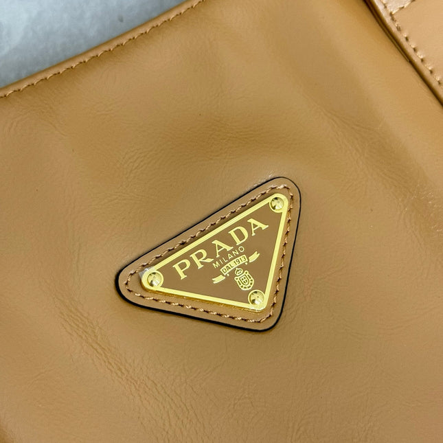 TOTE BAG 39 IN CIDER BROWN SMOOTH CALFSKIN