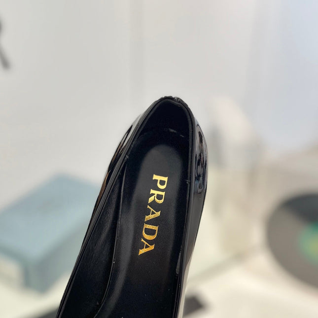Pra Pumps 75 Black Patent Leather