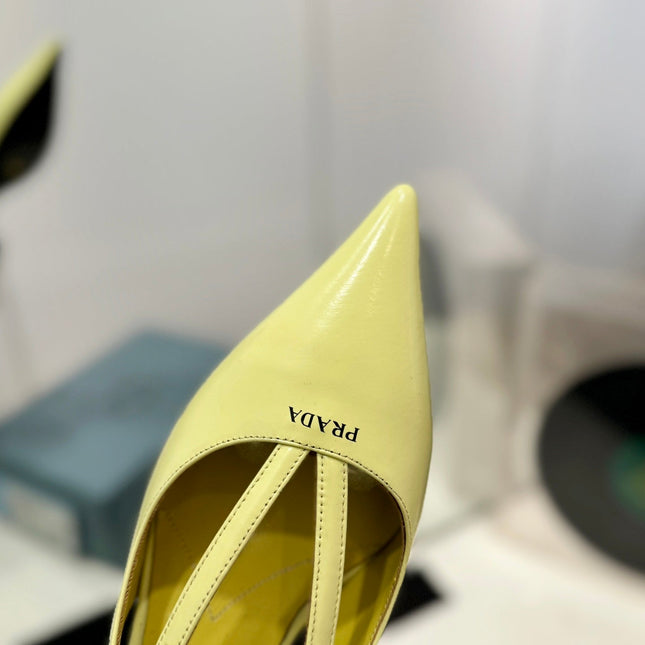 Pra Pumps 50 Square Sole Vanilla Patent Leather