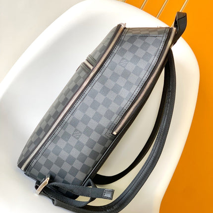 LV 25S MICHAEL BACKPACK 42 IN DAMIER INFINI ONYX CALFSKIN