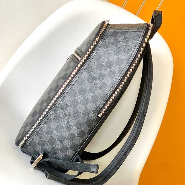 LV 25S MICHAEL BACKPACK 42 IN DAMIER INFINI ONYX CALFSKIN