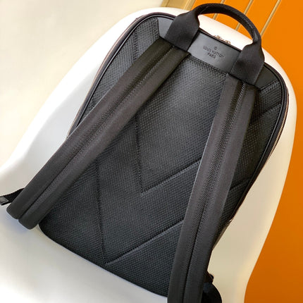 LV 25S MICHAEL BACKPACK 42 IN DAMIER INFINI ONYX CALFSKIN