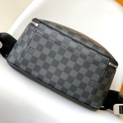 LV 25S MICHAEL BACKPACK 42 IN DAMIER INFINI ONYX CALFSKIN