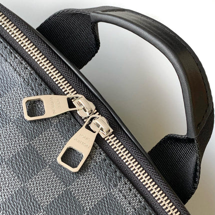 LV 25S MICHAEL BACKPACK 42 IN DAMIER INFINI ONYX CALFSKIN