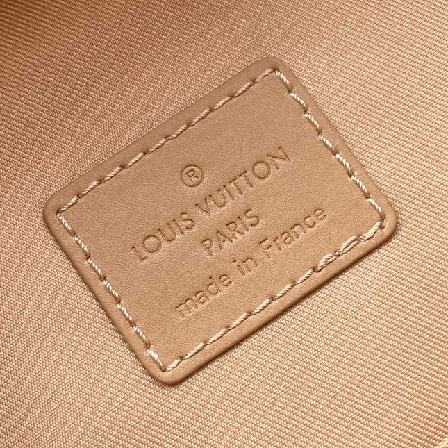 LV 25S TAKEOFF BACKPACK 43 IN BEIGE CALFSKIN