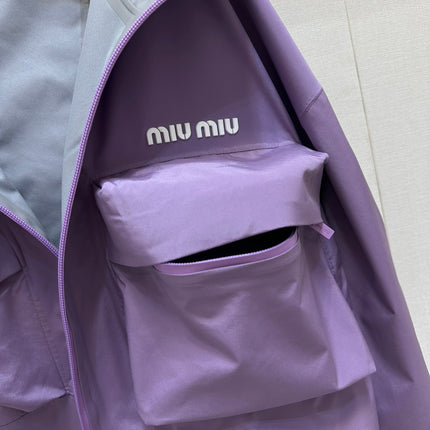 MIUMIU HOODED JACKET STYLE 40