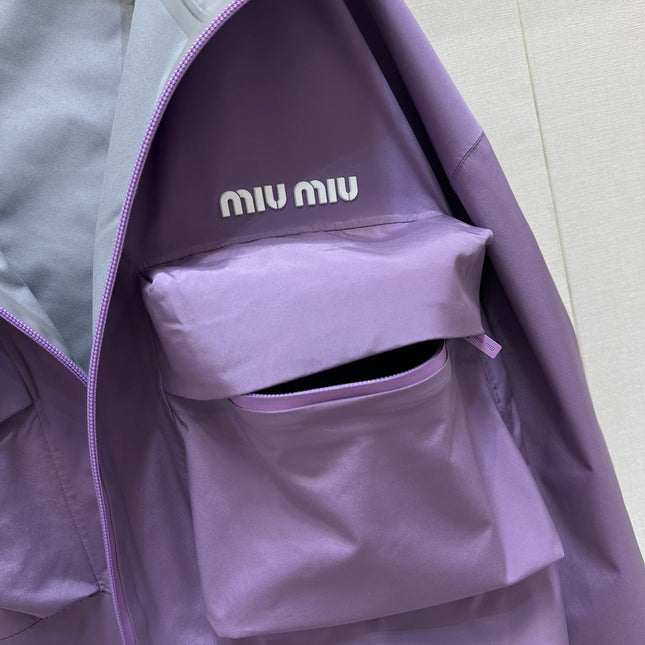 MIUMIU HOODED JACKET STYLE 40