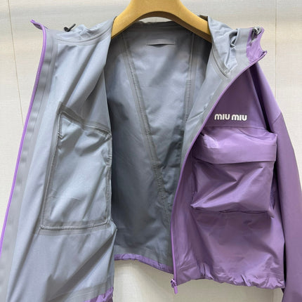 MIUMIU HOODED JACKET STYLE 40