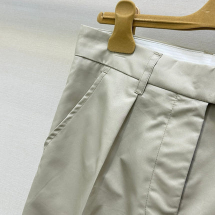 MIUMIU HIGH-WAISTED WIDE-LEG PANTS STYLE 52
