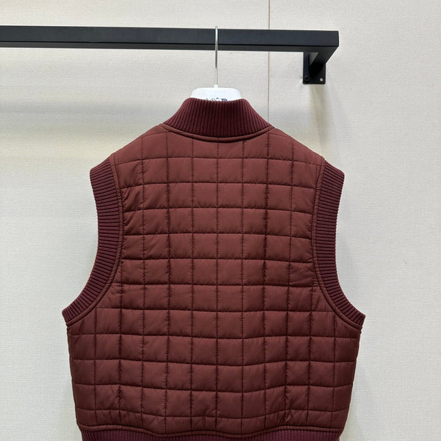 HERMES 25S PATTERNED VEST JACKET 299