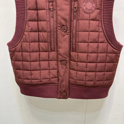 HERMES 25S PATTERNED VEST JACKET 299