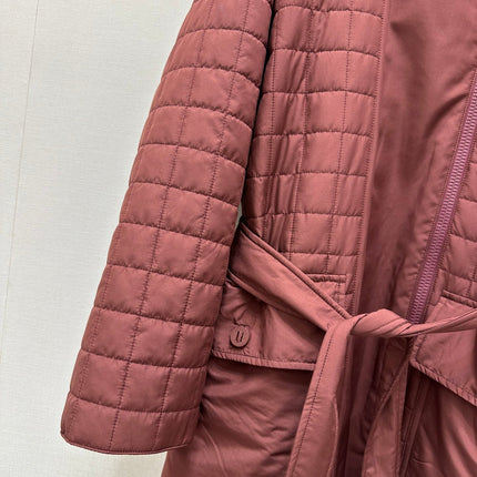 HERMES 25S LONG ZIP-UP COAT 300