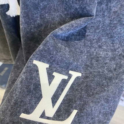 LV CASUAL SHORT BLACK DENIM 239582